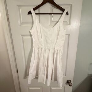 J Crew White Dress
